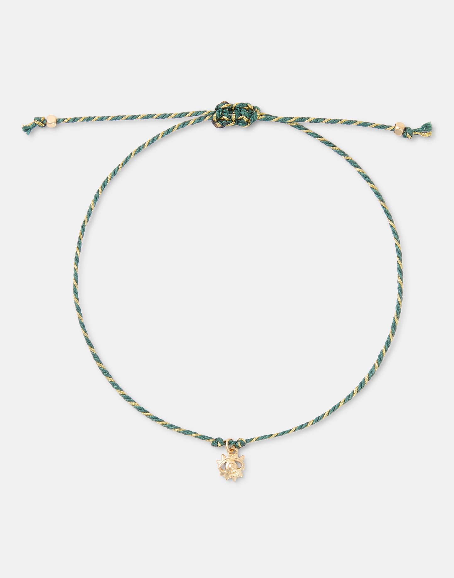 Bracelet avec œil turc et soleil