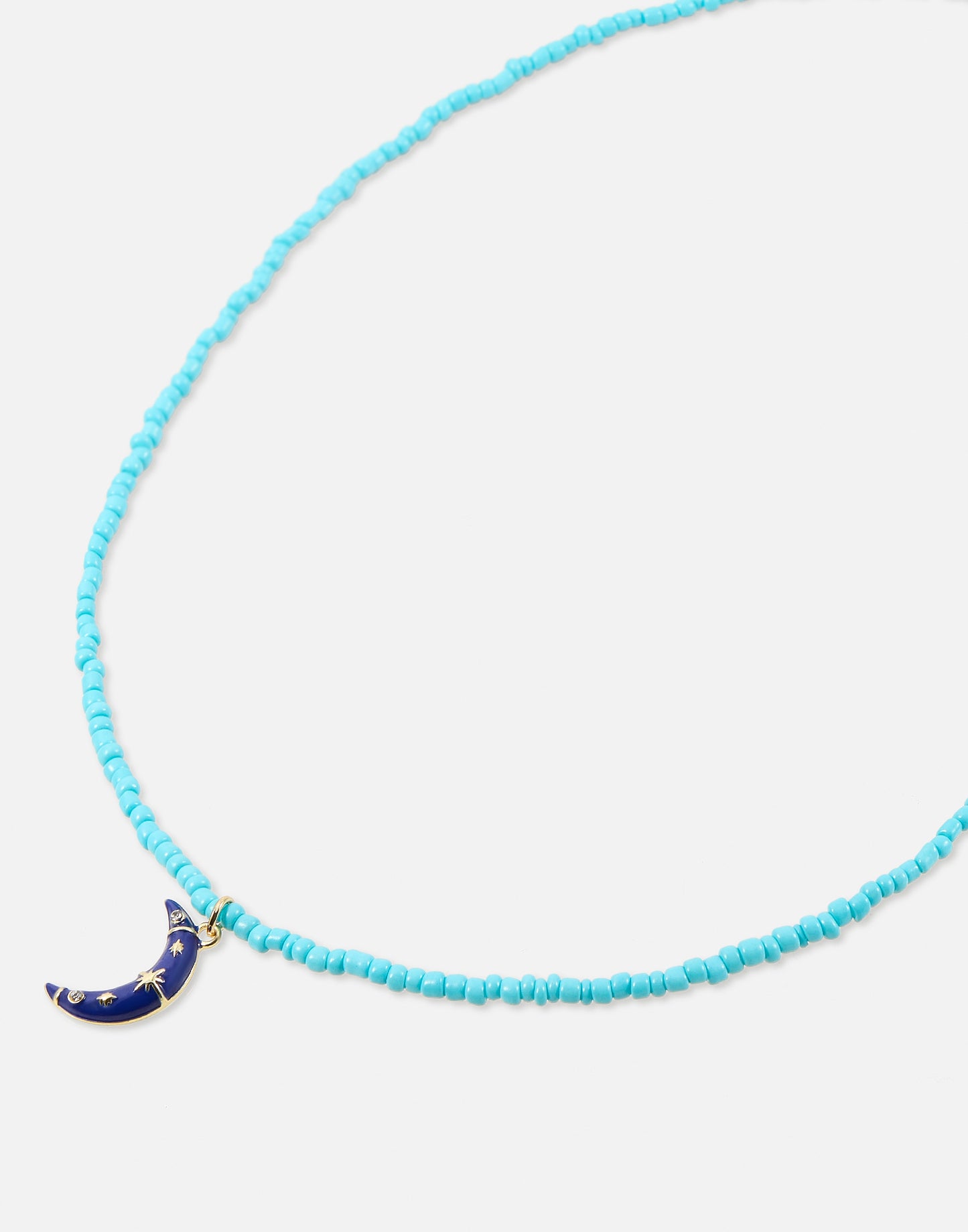 Collier avec pendentif lune