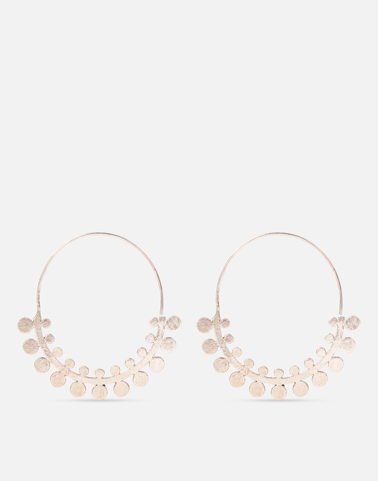 Hoop Earrings with Detail