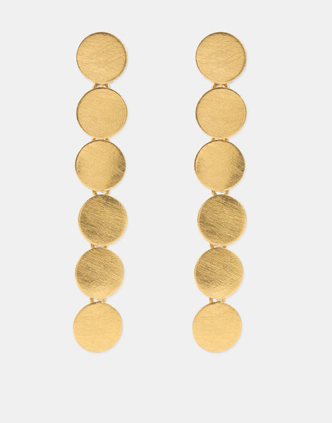 Long Circle Earrings