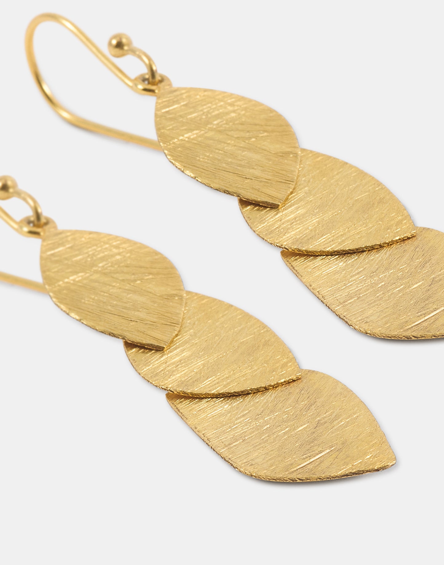 Long Leaf Earrings