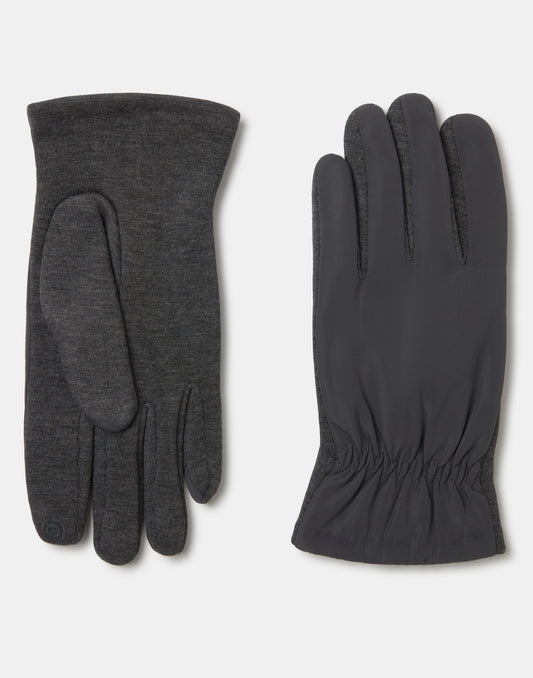 Men's touch screen gloves, nylon combination