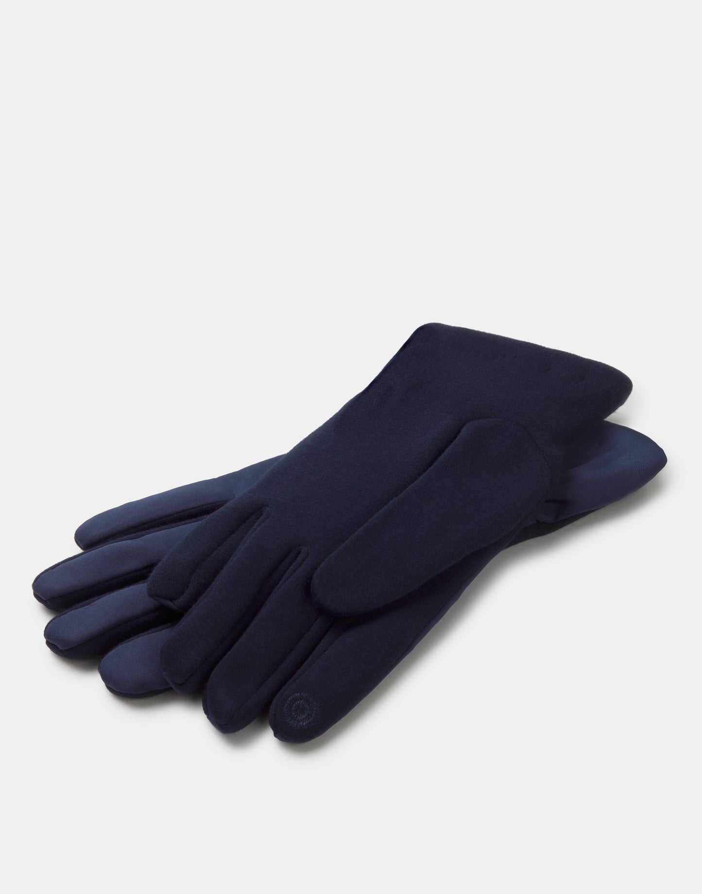 Gants tactiles combinés en nylon pour homme