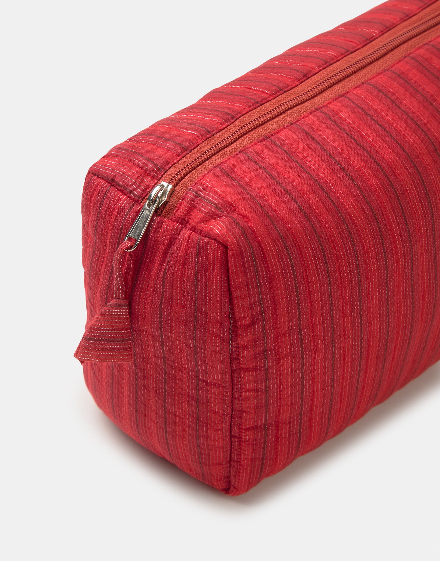 Necessaire Lurex rosso