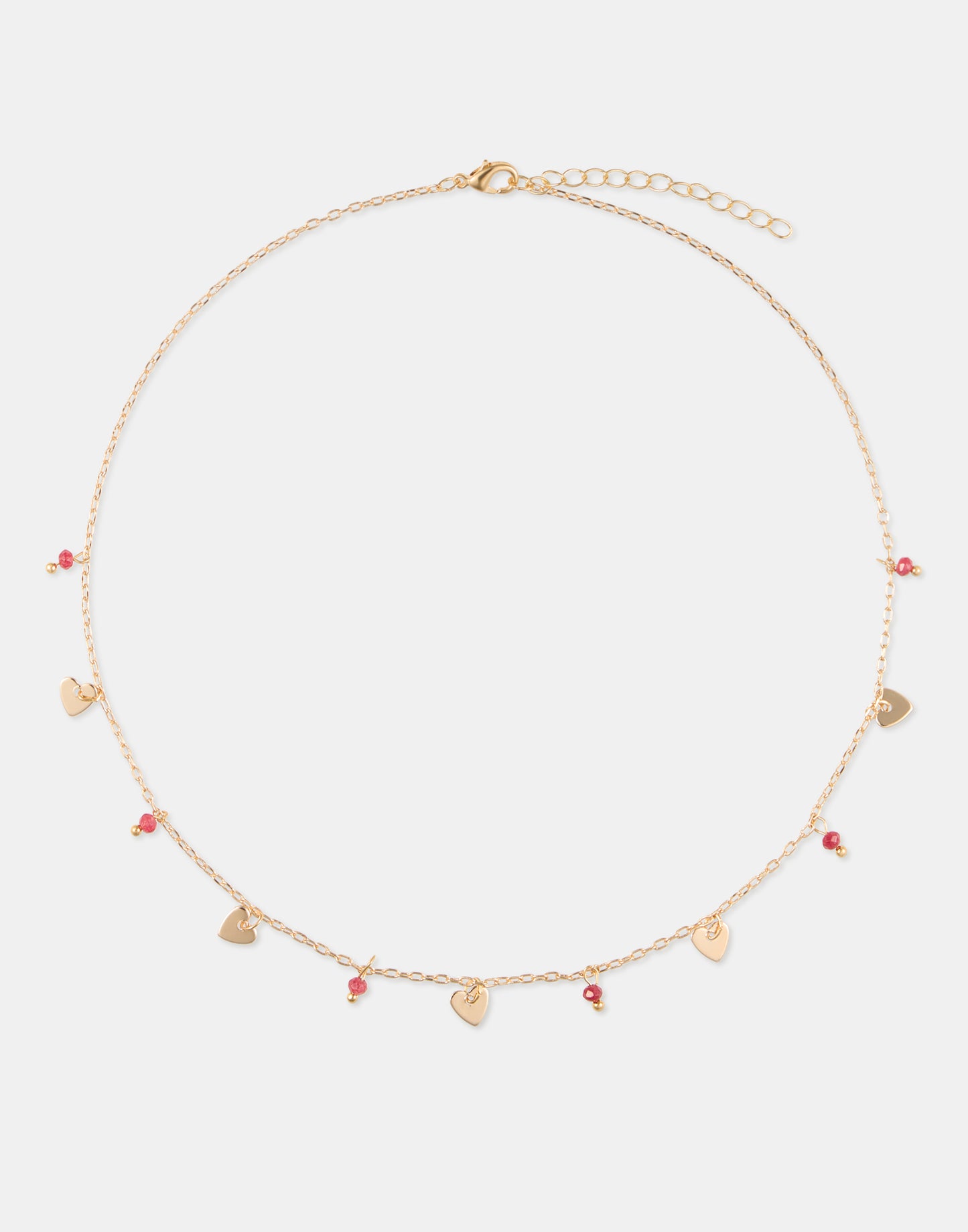 Collier Cœur et Perles