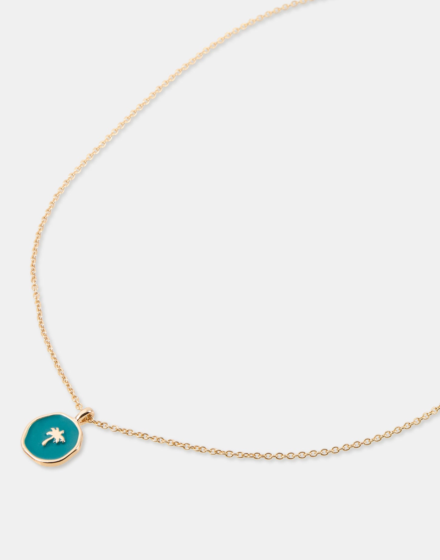 Enamel Charm Necklace