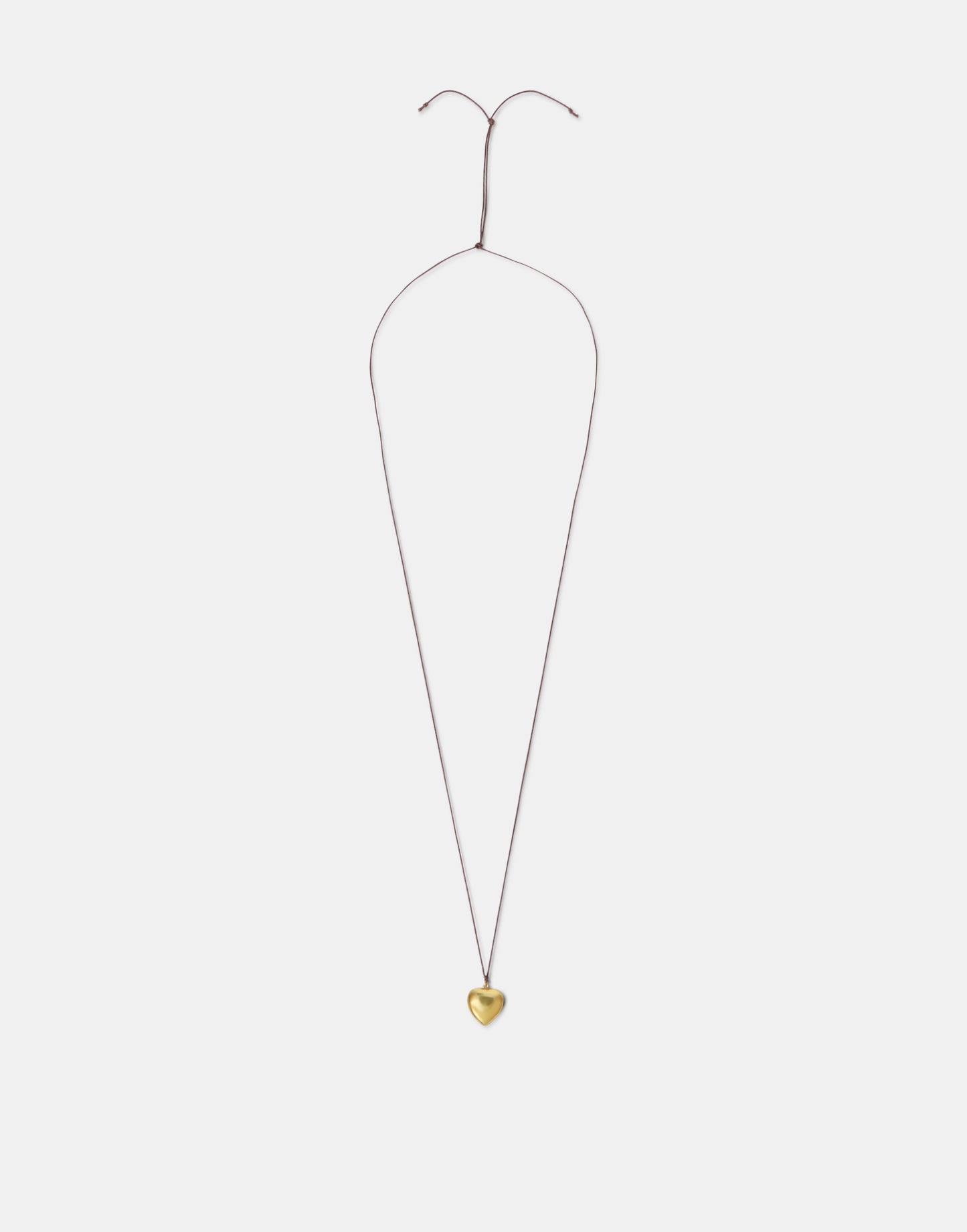 Collier Cœur Doré en Fil