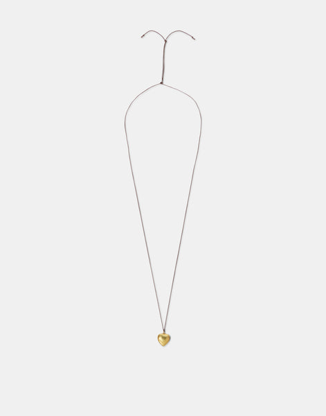 Collier Cœur Doré en Fil