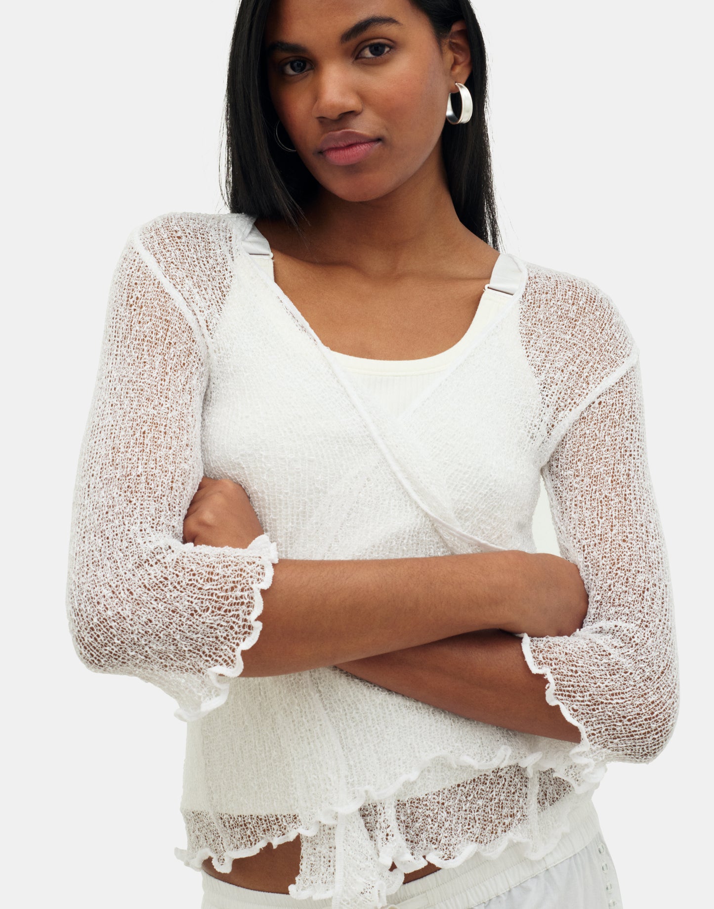 Pendientes aro labrado