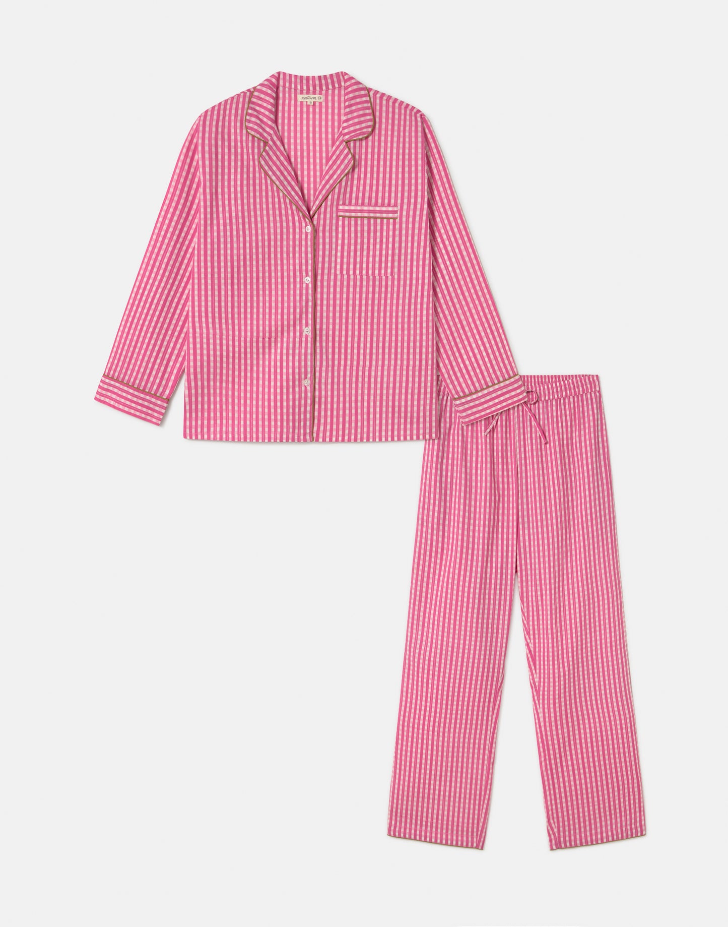 Jaya gingham pajama set