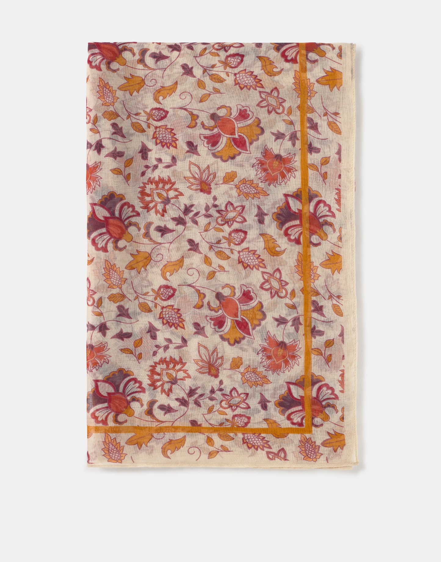 Foulard fleuri