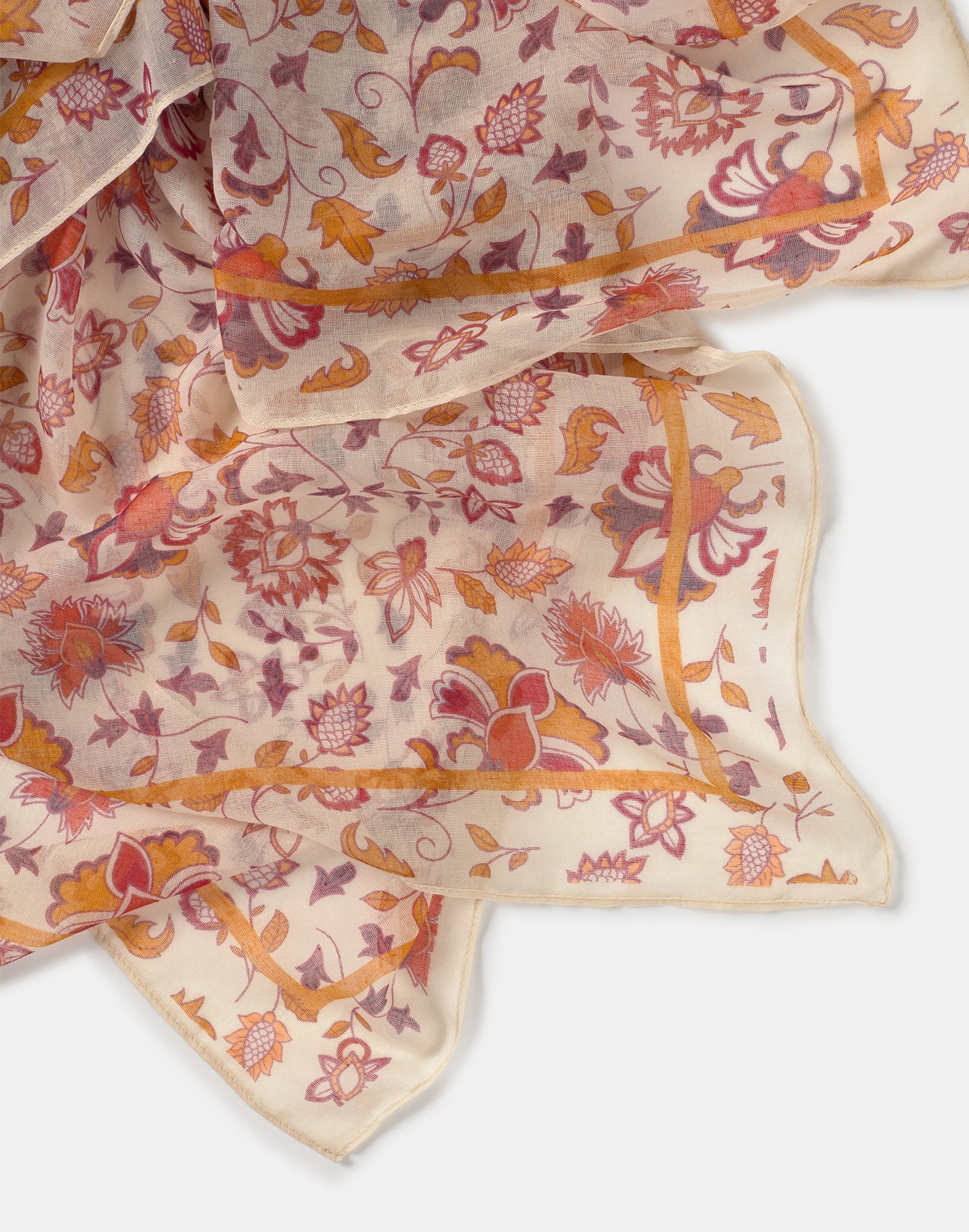 Foulard fleuri