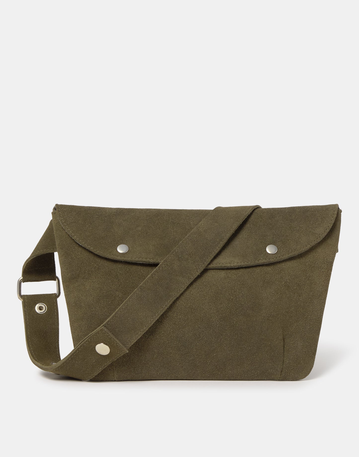 Bauchtasche aus Veloursleder