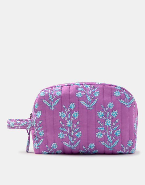 Jaya flowers toiletry bag