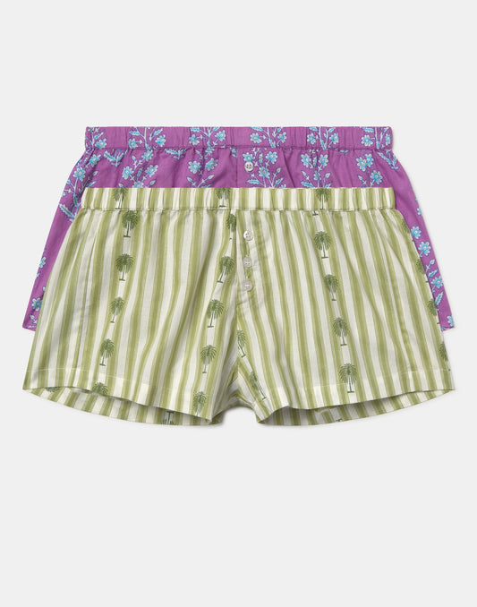 Pack of 2 pajama shorts