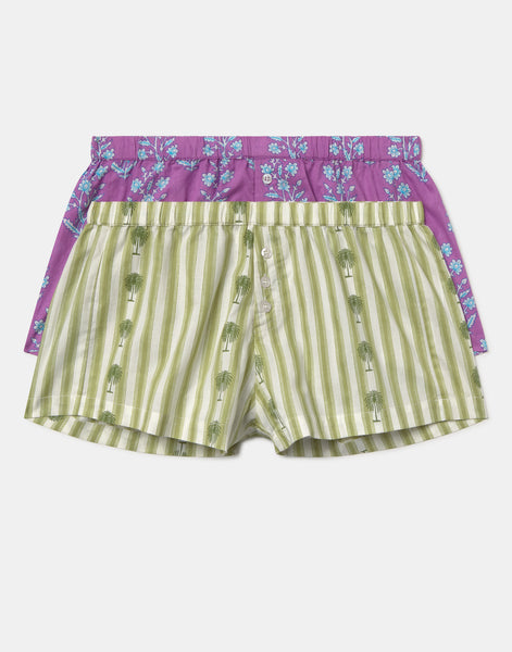 Lot de 2 shorts pyjama Jaya