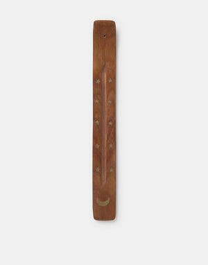 Wooden incense holder