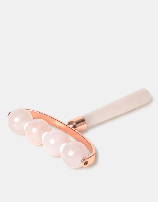 Masseur corporel en quartz rose