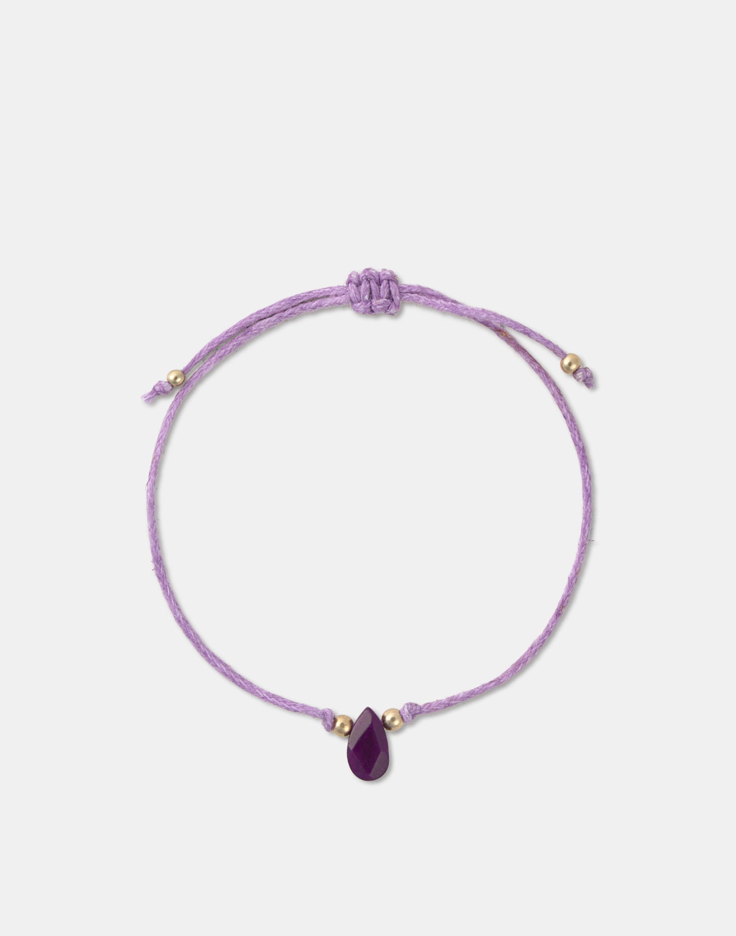 Pulsera hilo piedra