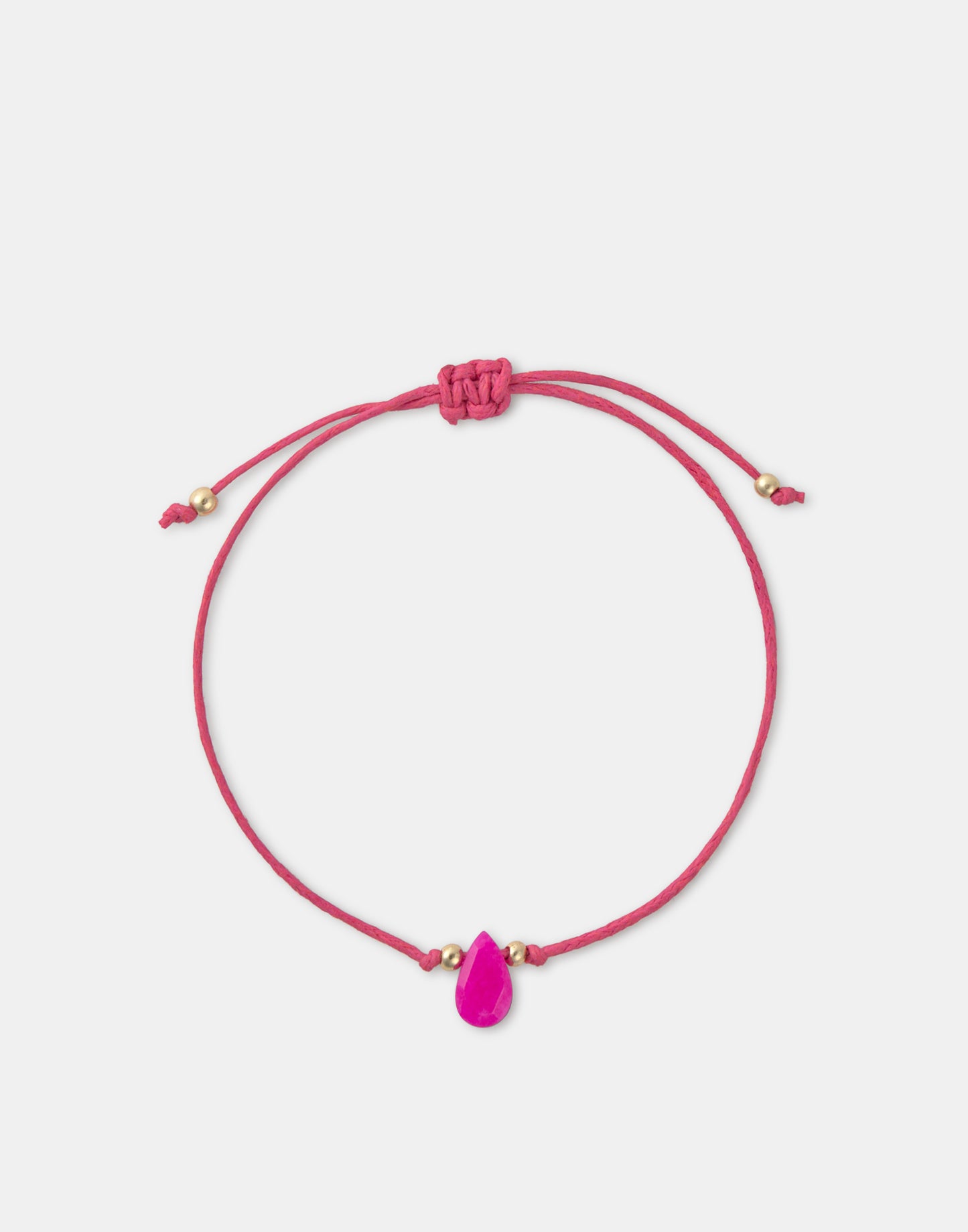 Pulsera hilo piedra
