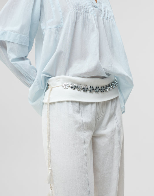 Gürtel Spiegel silver