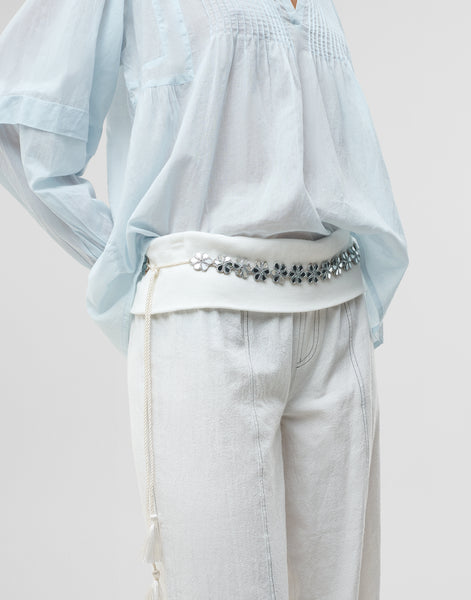 Gürtel Spiegel silver