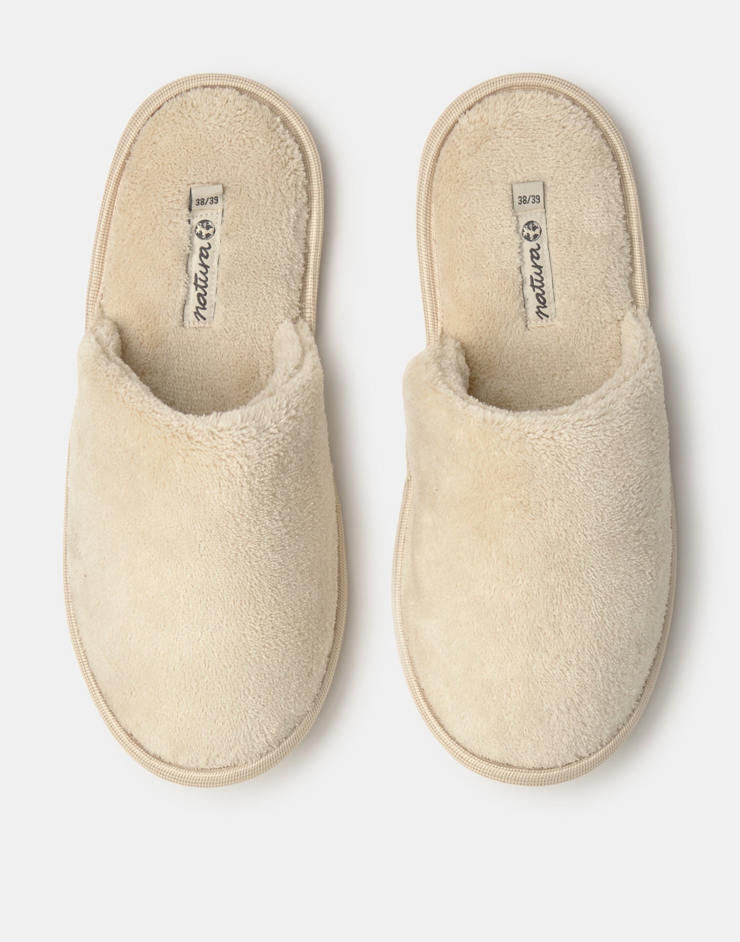 Chaussons ouverts basiques femme