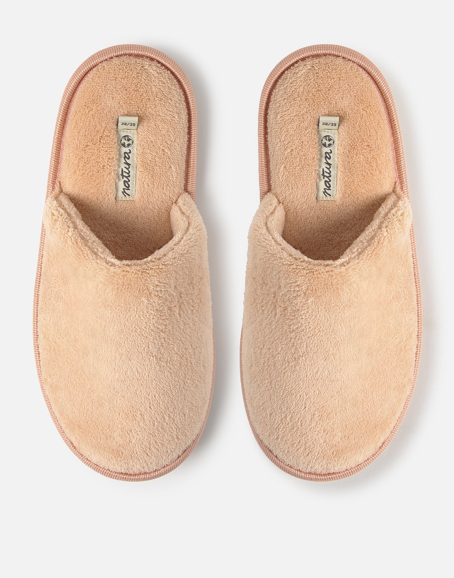 Chaussons ouverts basiques femme