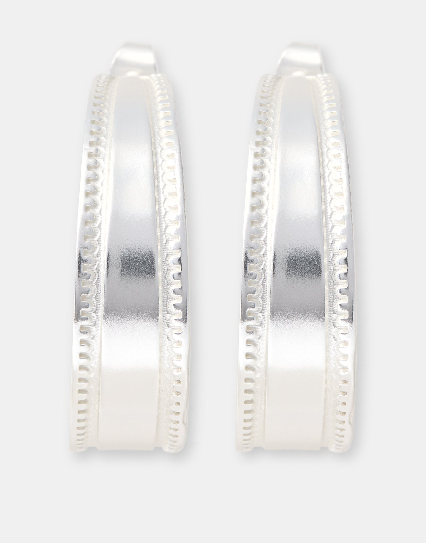 Pendientes aro labrado