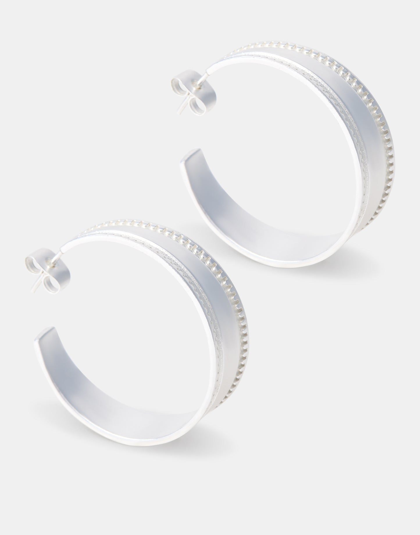 Pendientes aro labrado