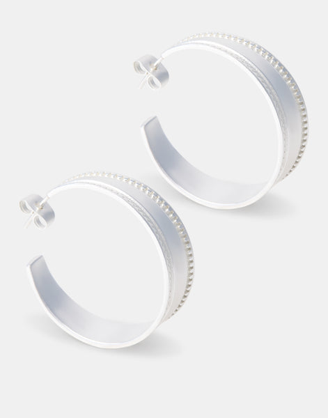 Pendientes aro labrado