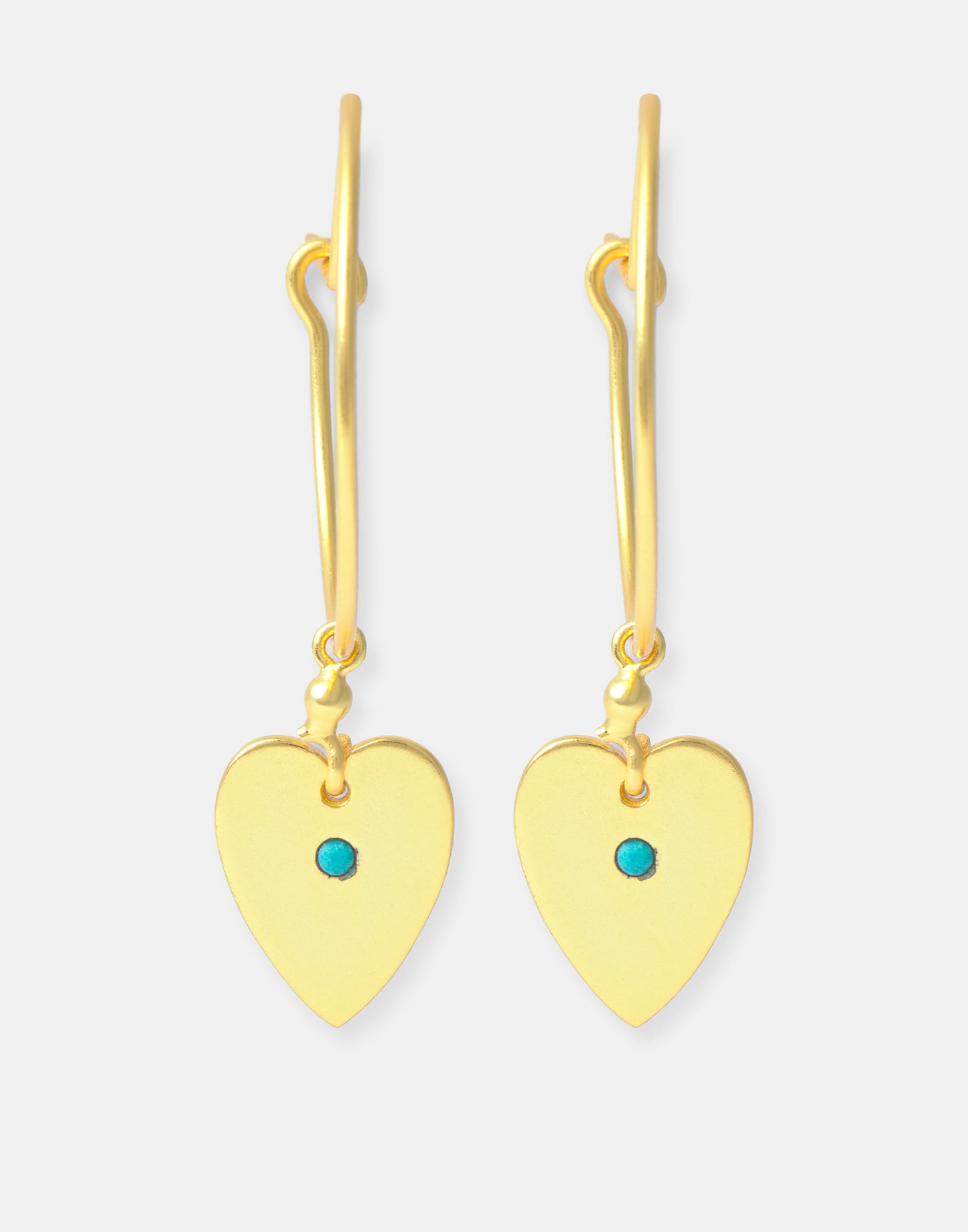 Orecchino cerchio cuore