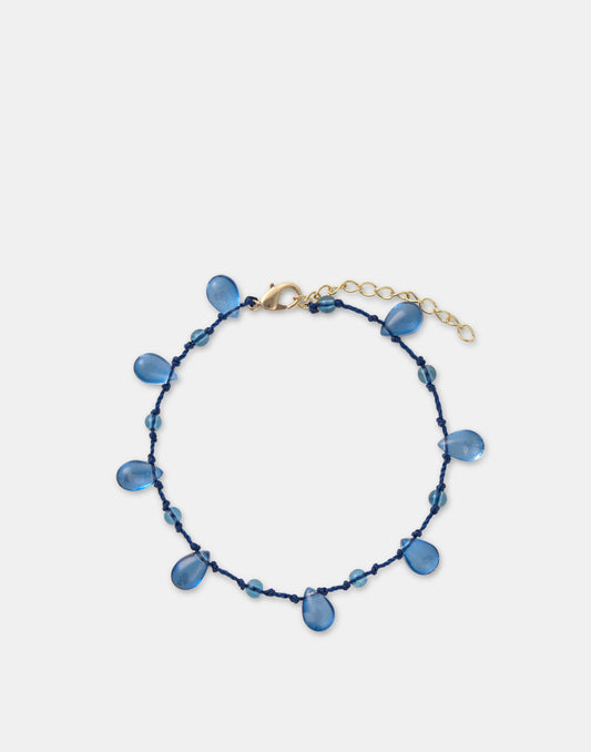 Bracciale con Gocce di Vetro
