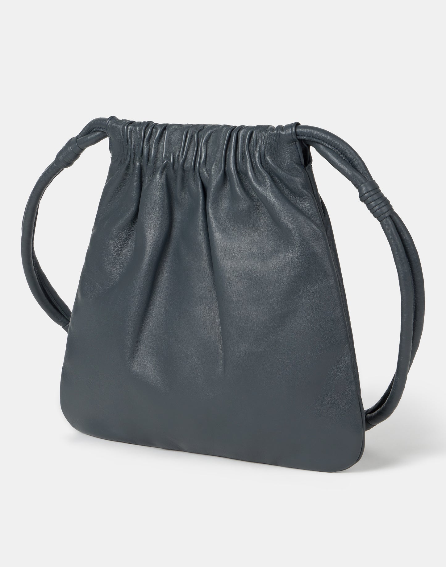 Sac seau en cuir nappa