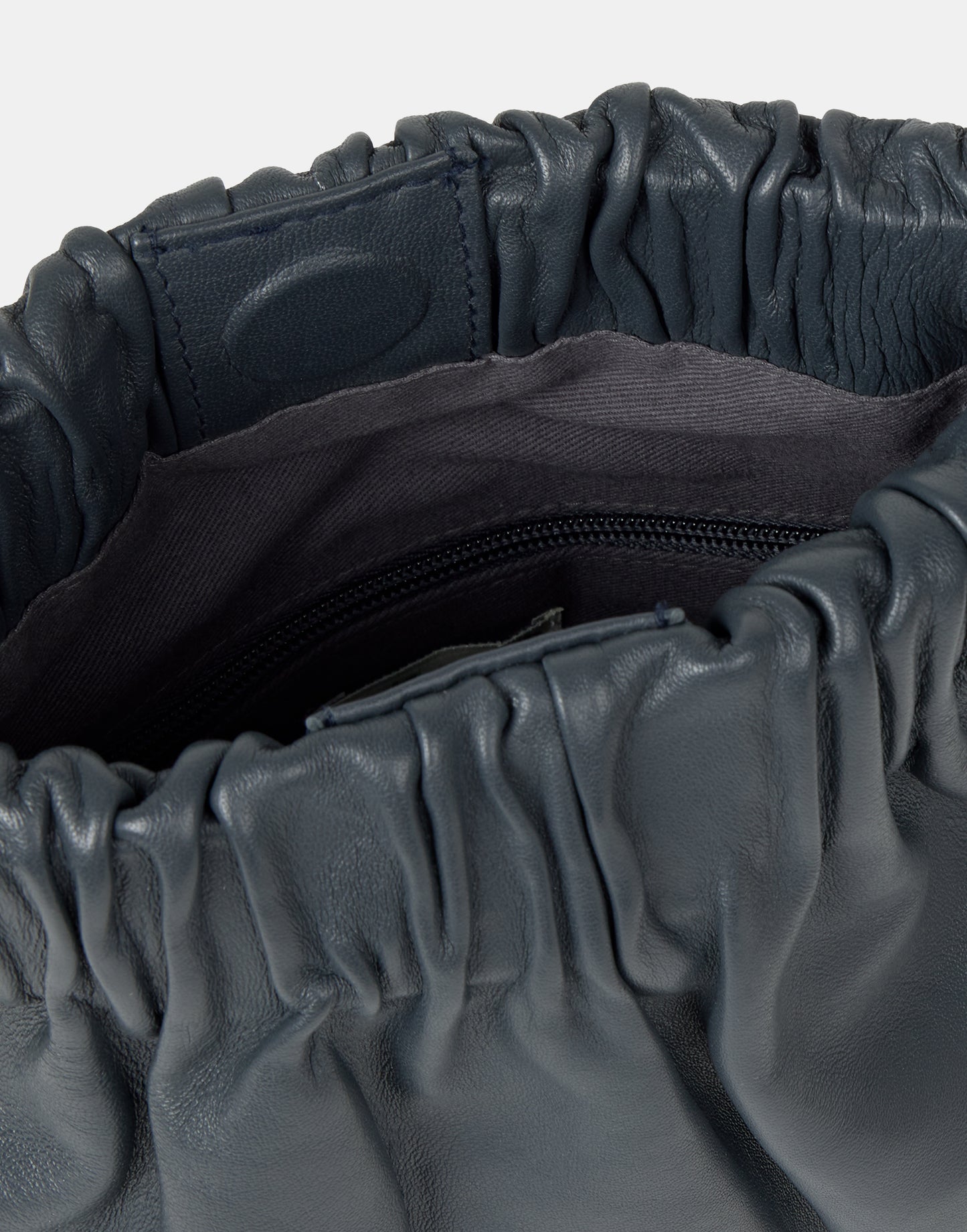 Sac seau en cuir nappa