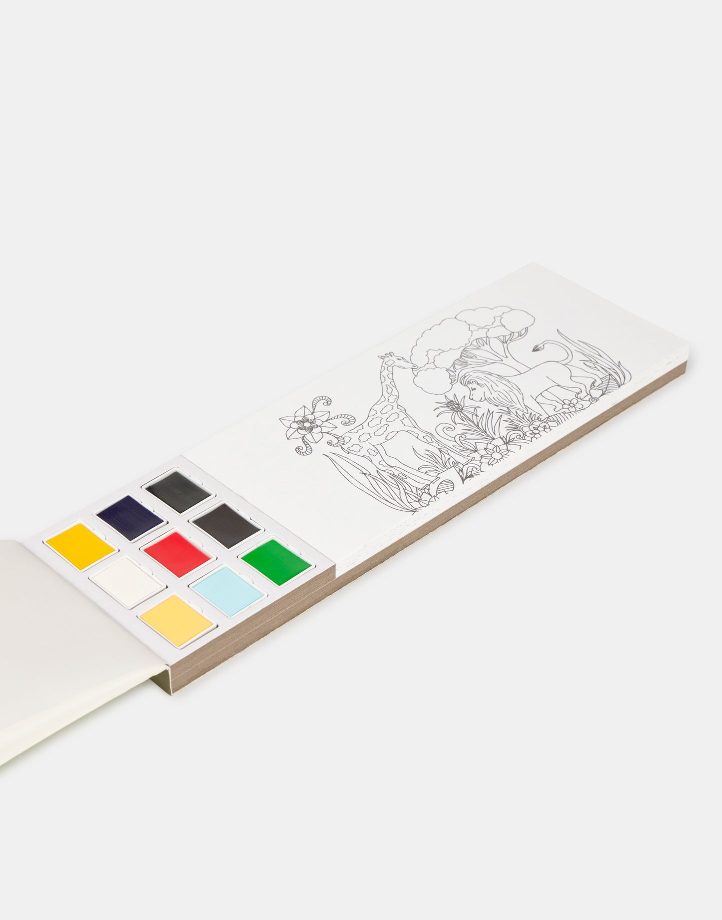 Set cuaderno para pintar con acuarelas