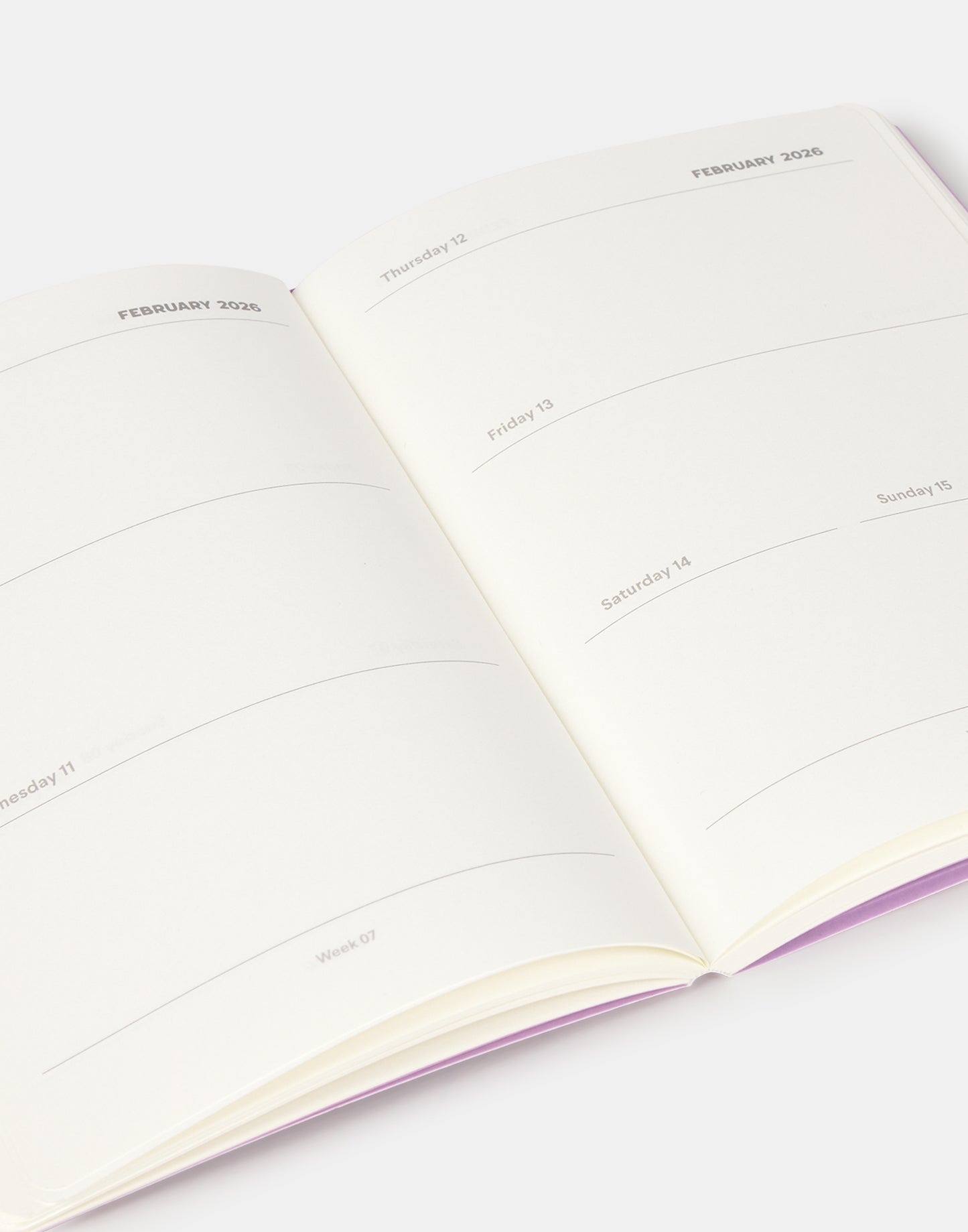 Agenda escolar hippy semana vista