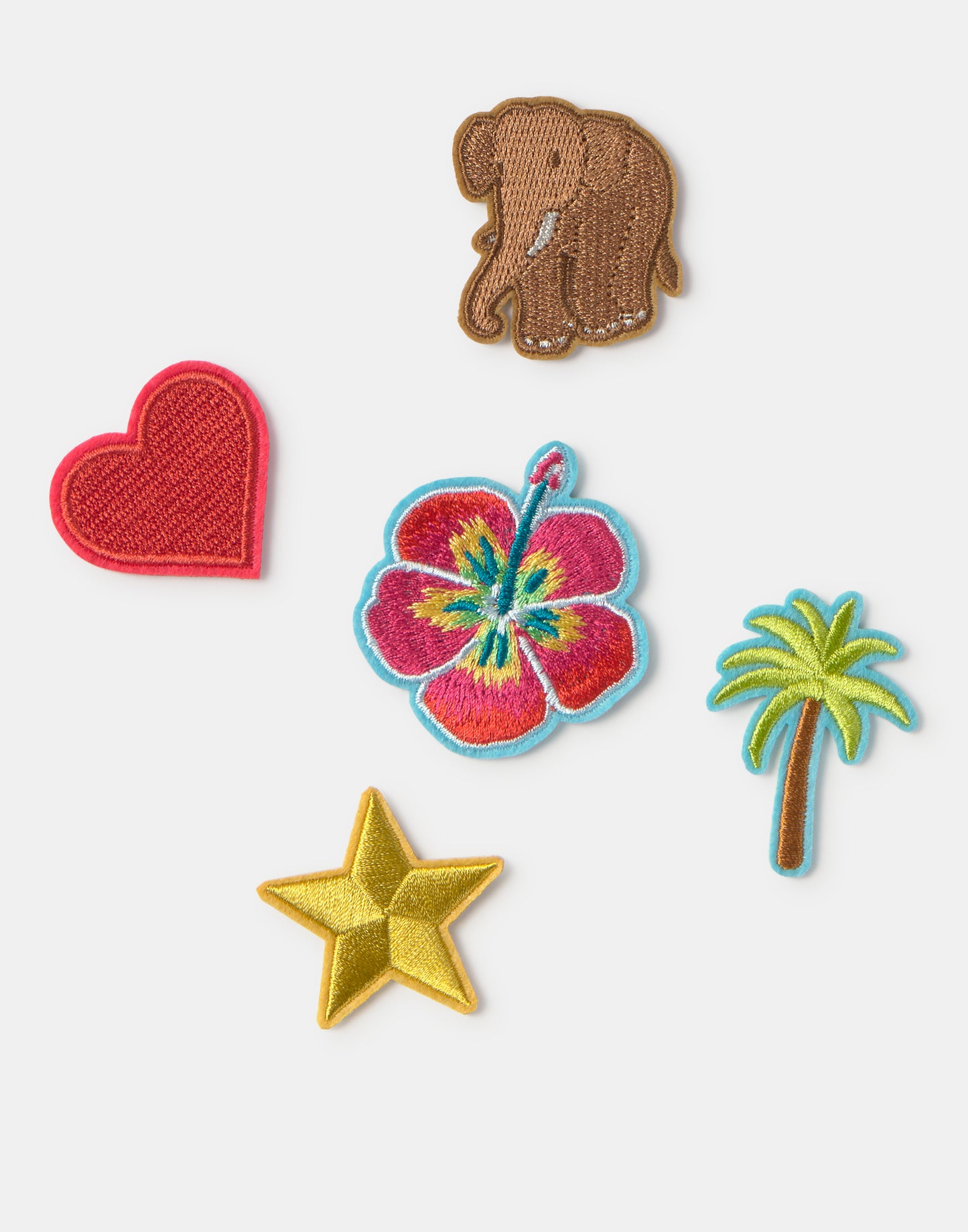 Set de 5 patchs Nature