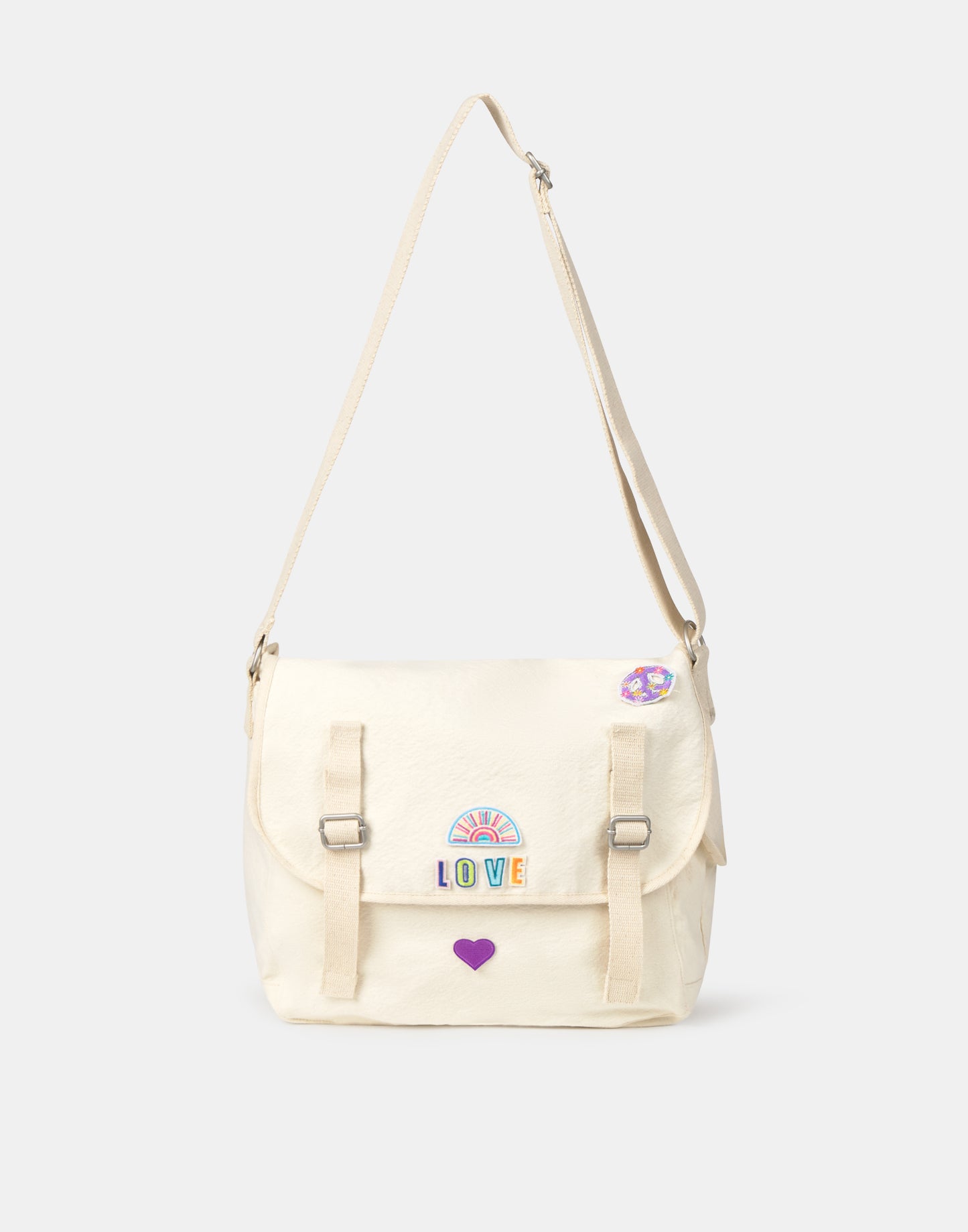 Set de 7 patchs Peace & Love