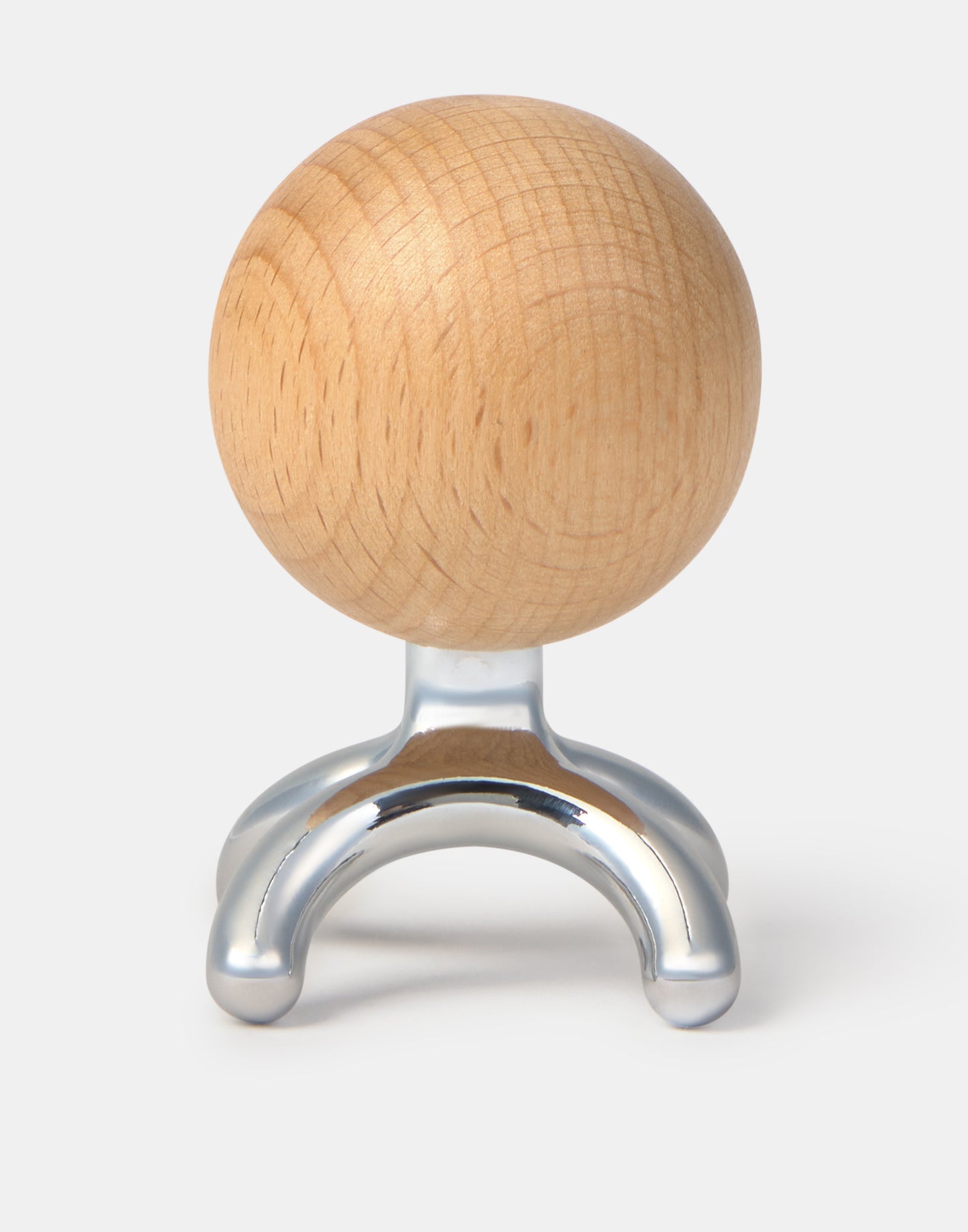 Runder Massager Holz/Metall