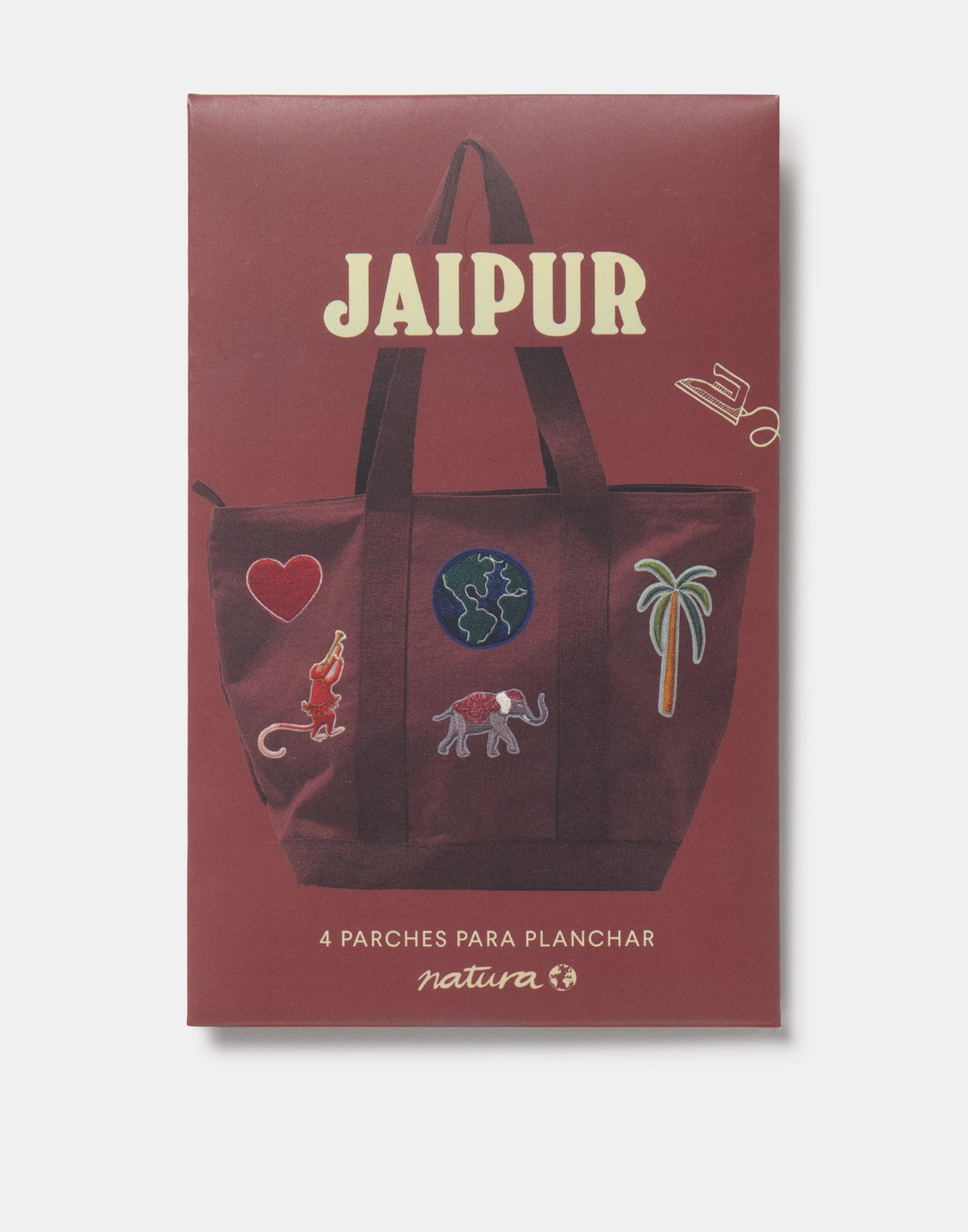 Set de 5 patchs India