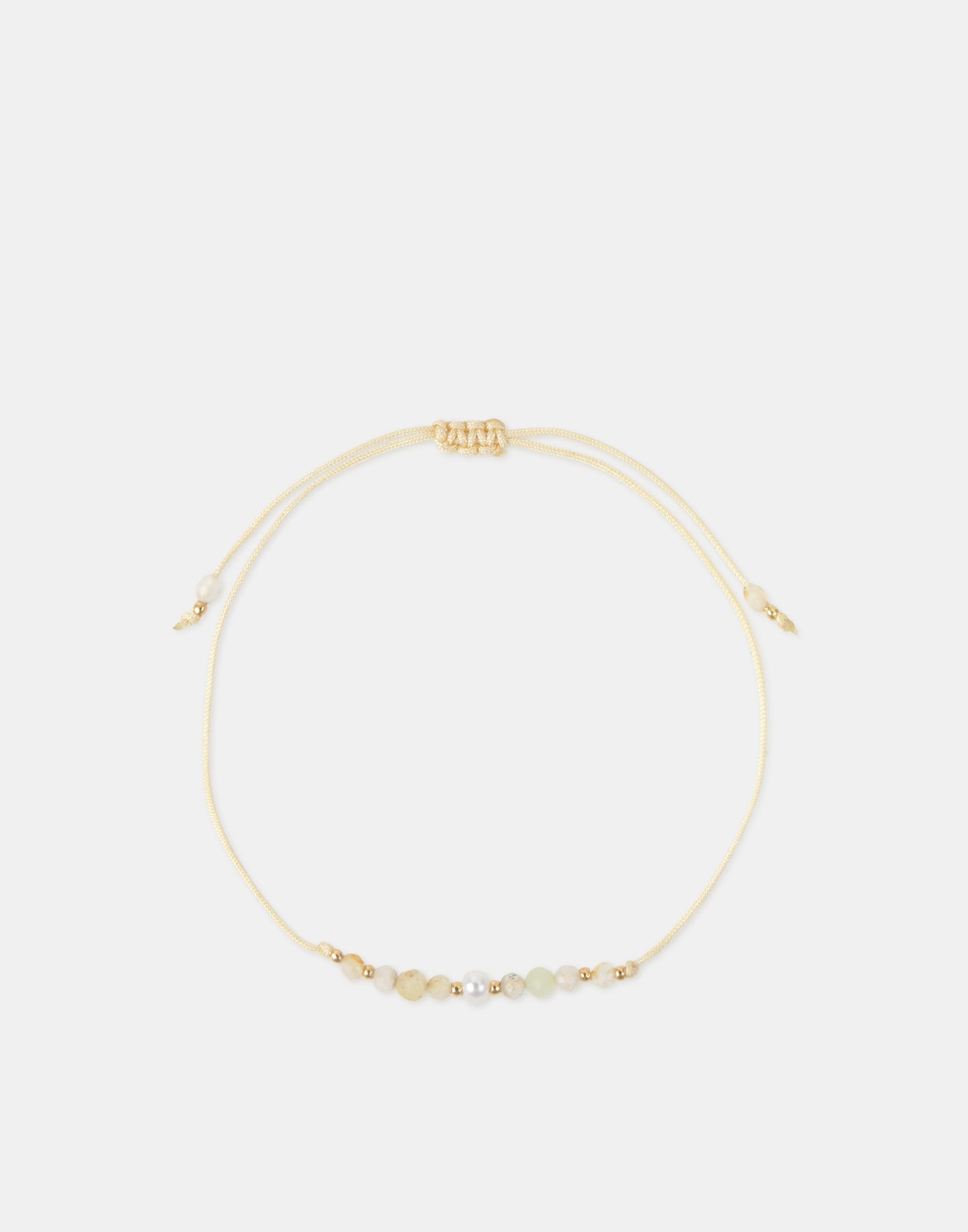 Bracciale perline perla
