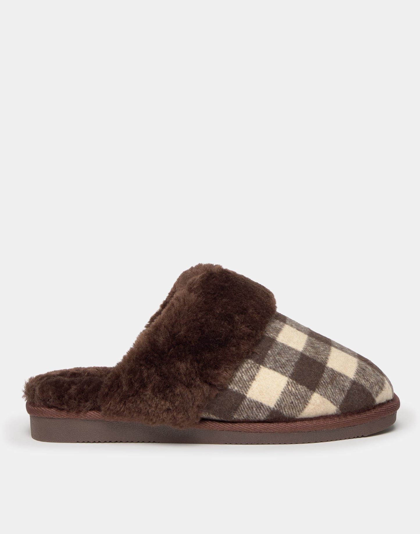 Chaussons à carreaux