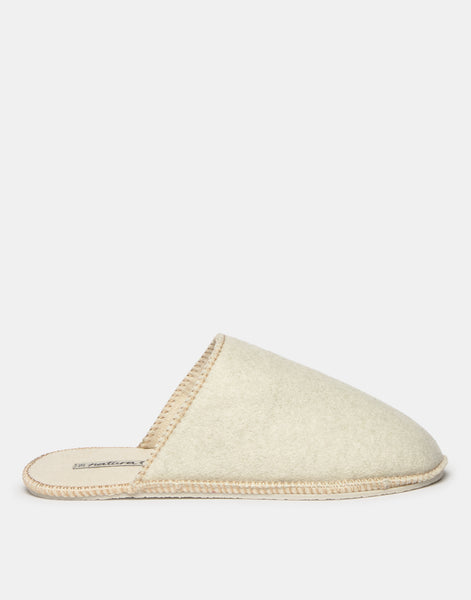 Chaussons ouverts en feutre