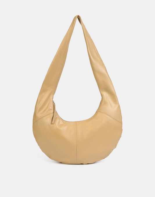 Bolso piel ovalado
