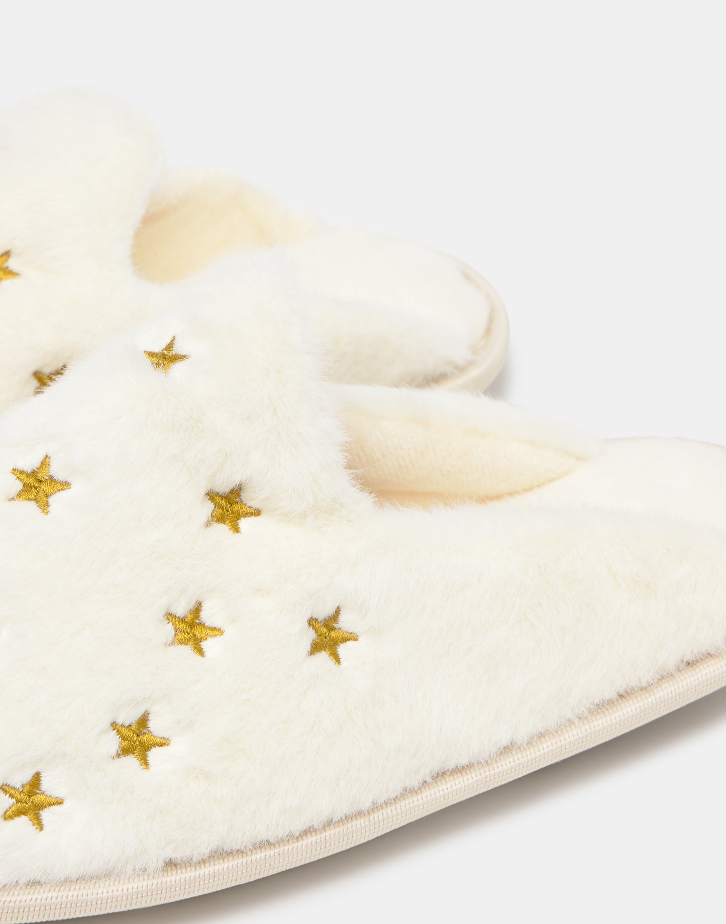 Hausschuh mit Sternen