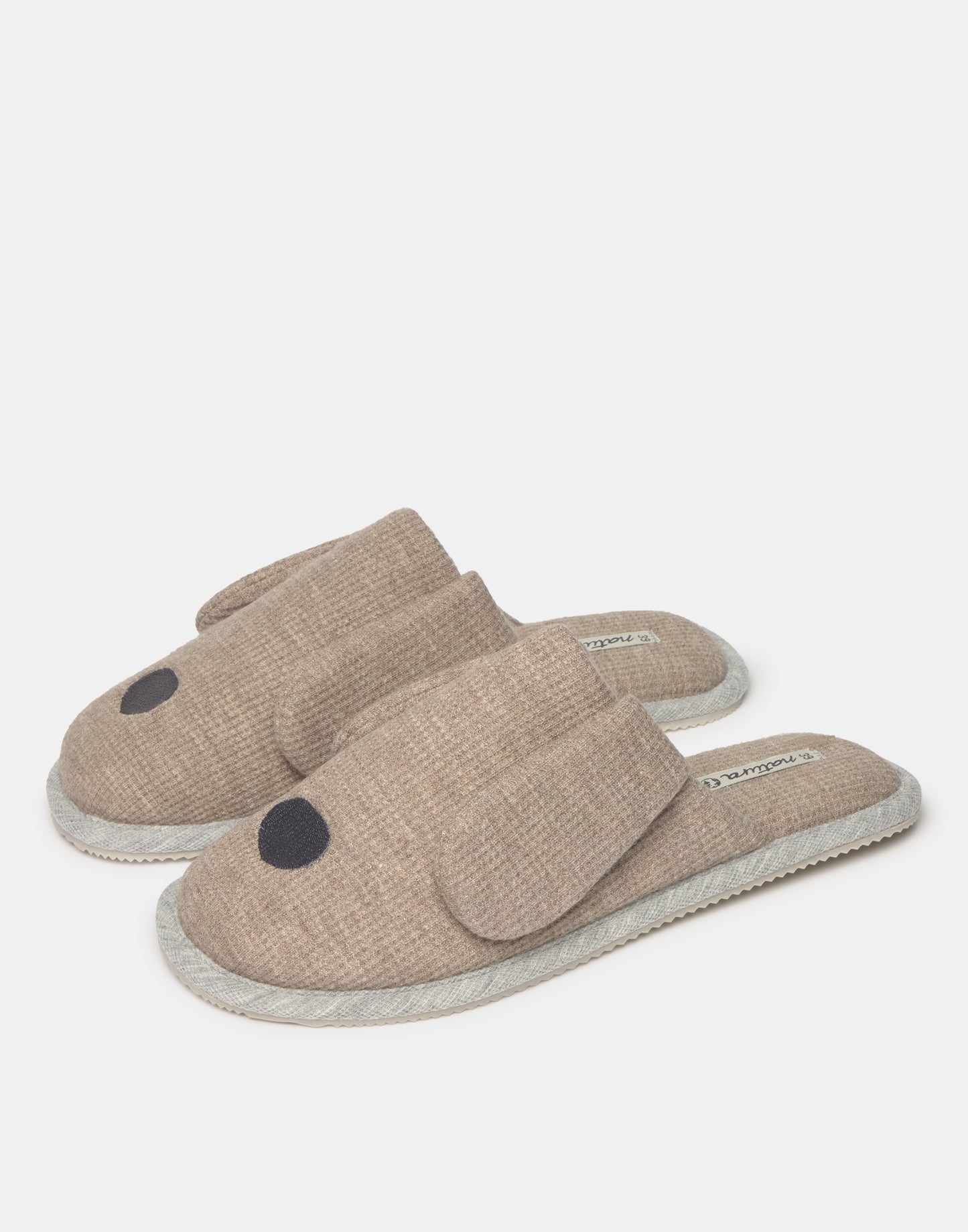 Chaussons chien gaufrés