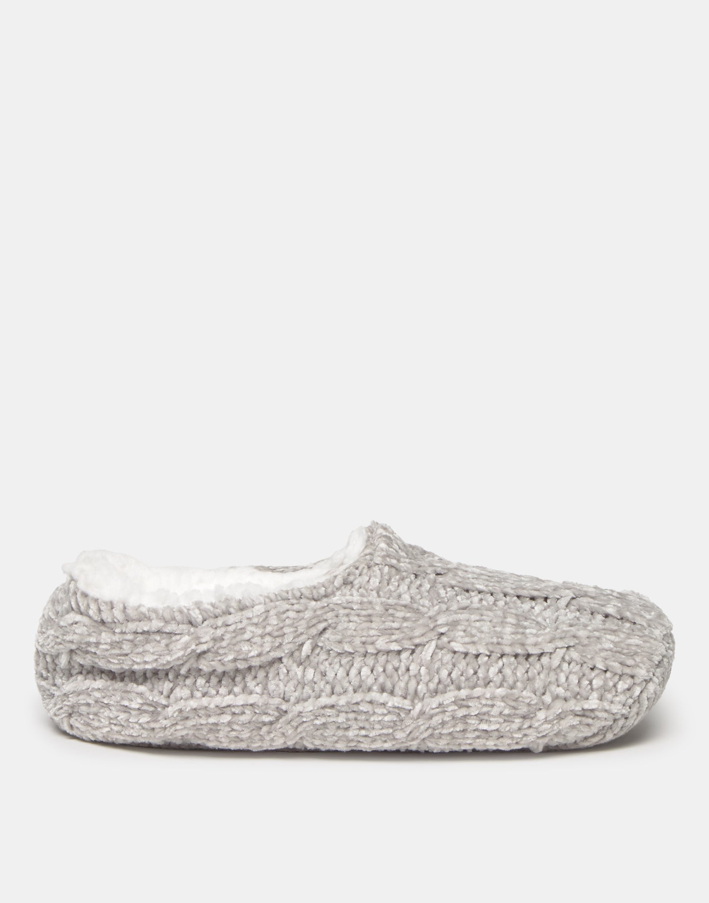 Zapatilla suela blanda chenilla