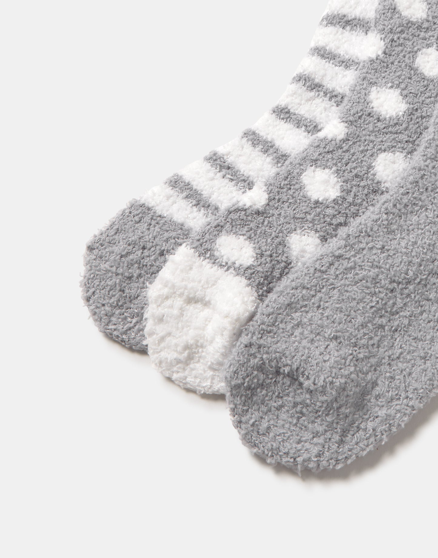 Set 3 calcetines fluffy fantasía