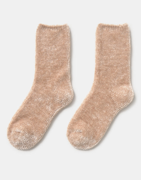 Chenille socks